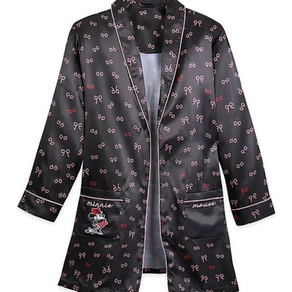 NWT Minnie Mouse Satin Robe Size S